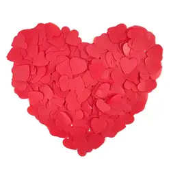 10-50g Heart Confetti Tiny Red Pink Heart Confetti Sprinkles Romantic Love Heart Crafts for Valentine's Day Wedding Birthday