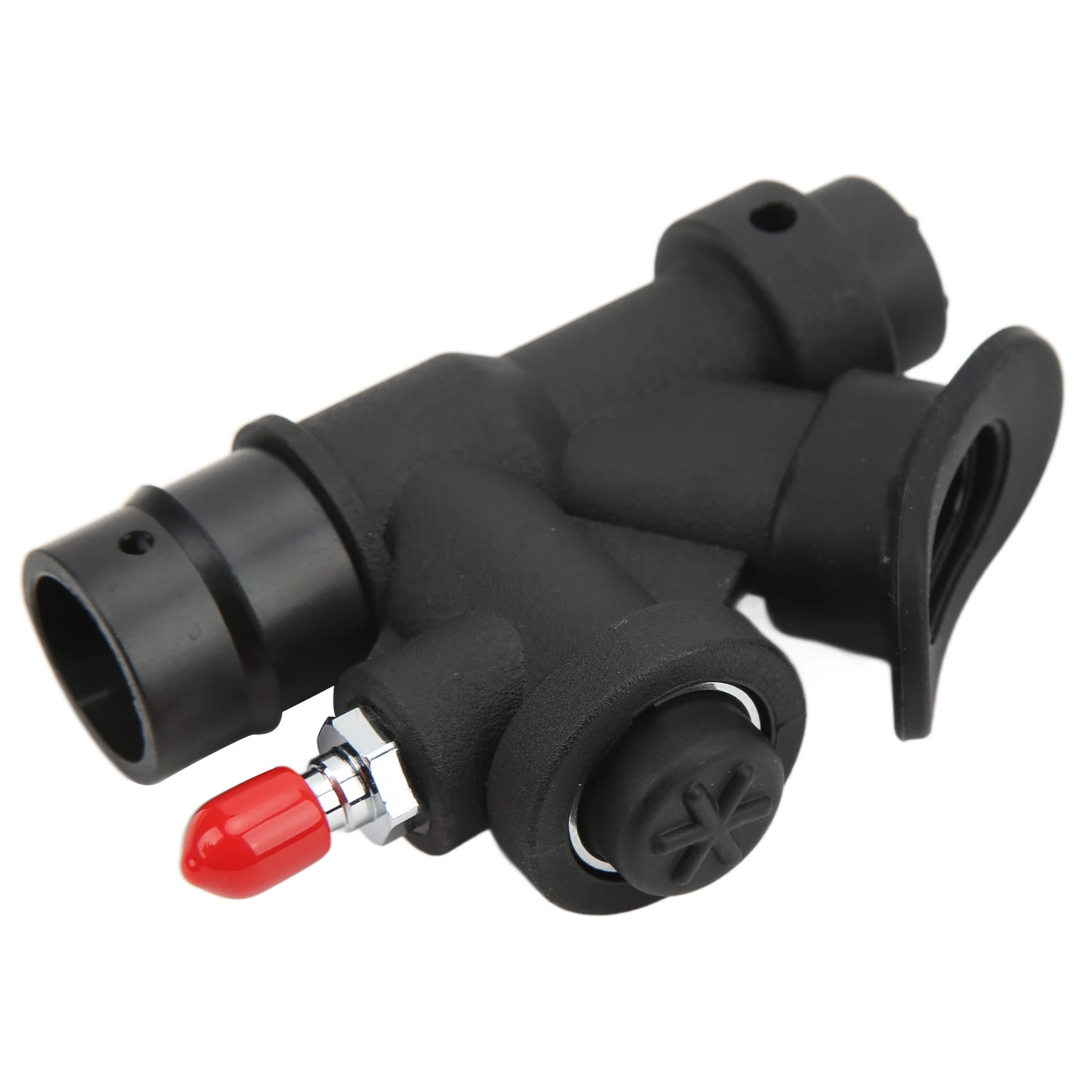 Picture 3: Scuba Diving Universal 45 Degree Oral Power Inflator K Shaped Valve Relief Valve for Standard 1 Inch Hose