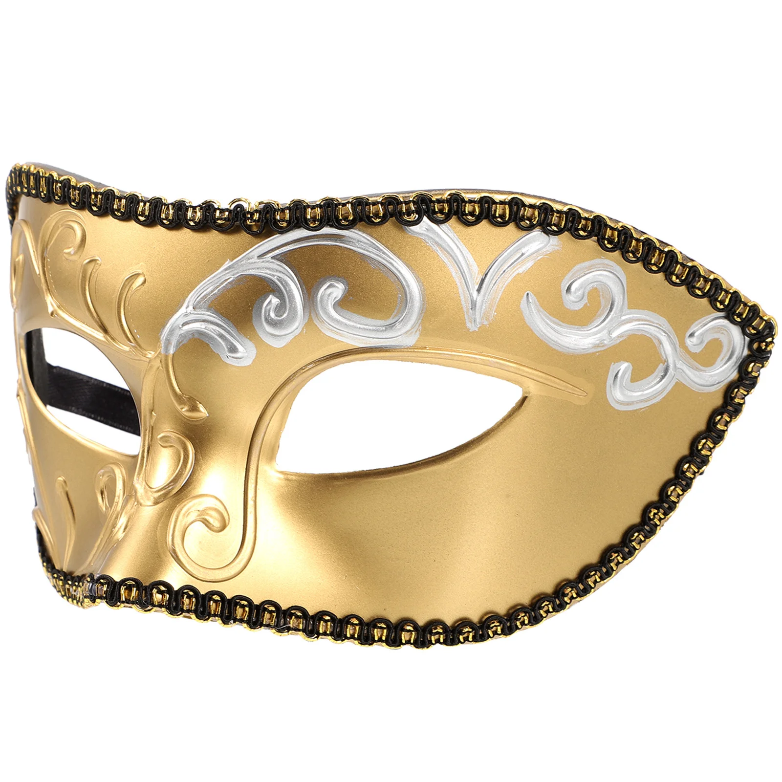 

Half Face Mask For Men Halloween Party Masquerade Cosplay Festival Costume Prop Decorative Adult Party Supply Accessory