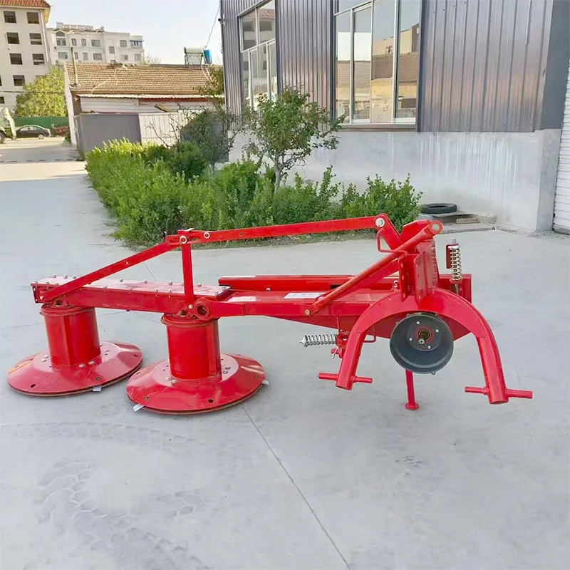 أفضل بيع جزازة العشب تسليم سريع جرار القش الزراعي المستخدمة متعددة القرص جزازة العشب 8 شفرات جزازة طبل القش