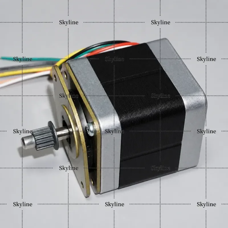 For Japan Mebea 42 Stepper Motor Two Phase Four Wire High Torque 1.8 Degree With Shock Absorption Bracket