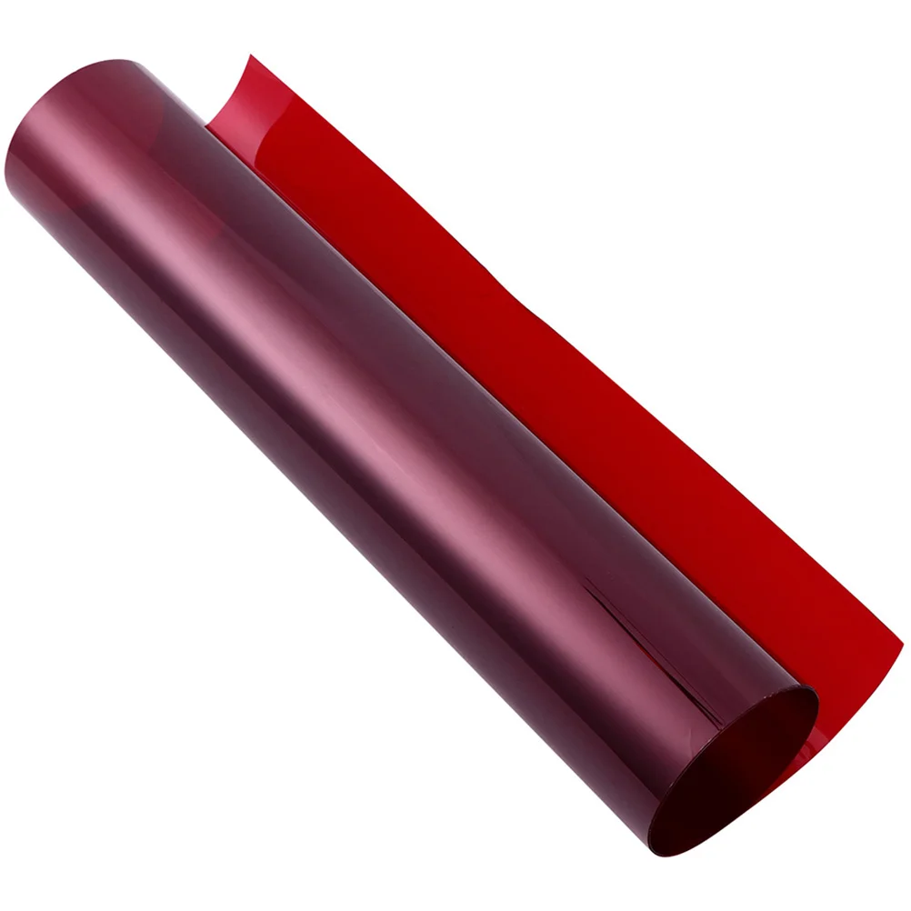 

Transparent Stickers Filter Red Pet Photography Light Filters Diffuser Film Gels Classroom Lighting Effects