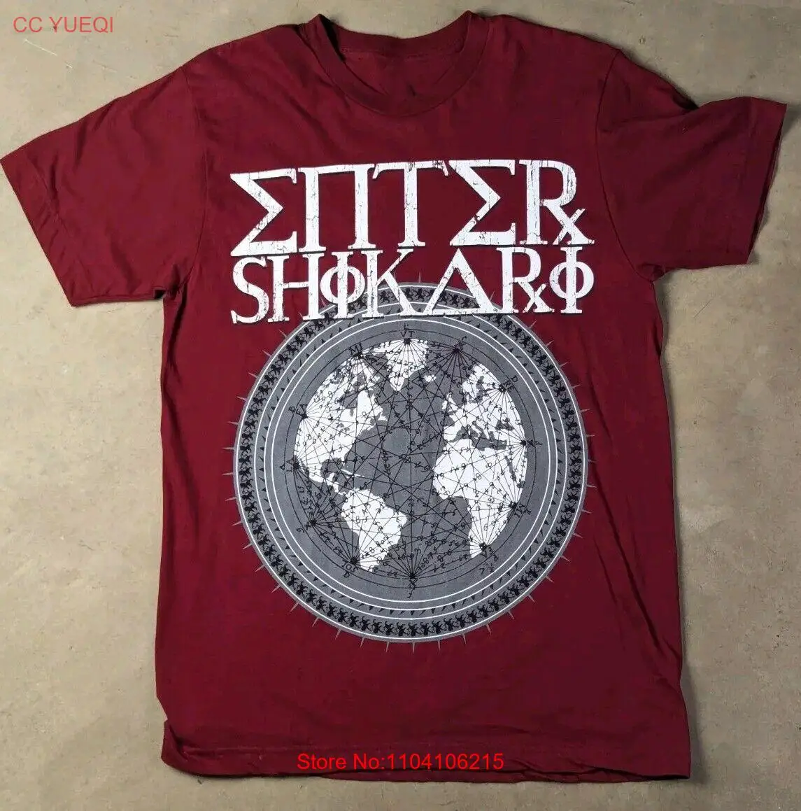 

Enter Shikari This World Is Ours Red Short Sleeve Size S-5XL Shirt AM164