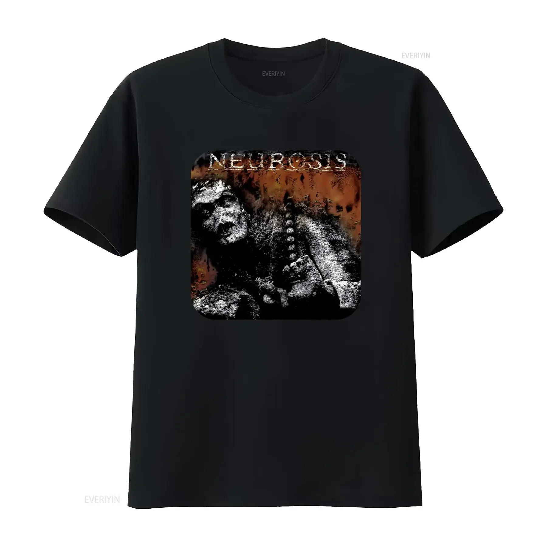 The Sun T Shirt Black Neurosis Band Size S 5XL vintage Washed Stretched Top For Everyday Wear Soft graphic Comfortable Slightly