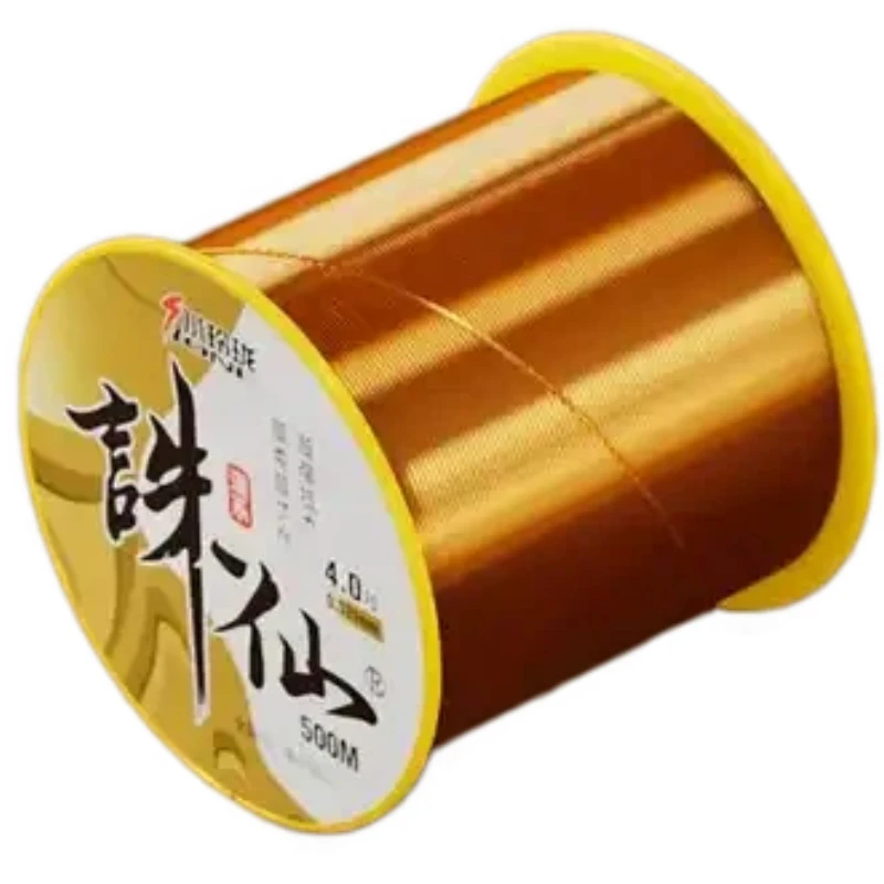 

500M Fluorocarbon Nylon Fishing Line Ultra Soft High Tensile Spotless Monofilament Main Line Tippet Taiwan Fishing Rock Fishing