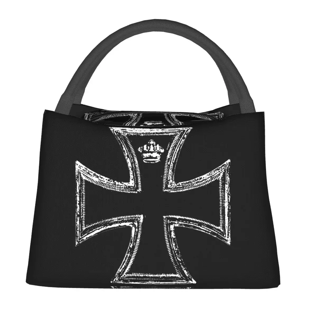 West Coast Iron Cross Choppers Insulated Lunch Bag for Women Kids Portable Food Boxes Thermal Lunch Box Tote