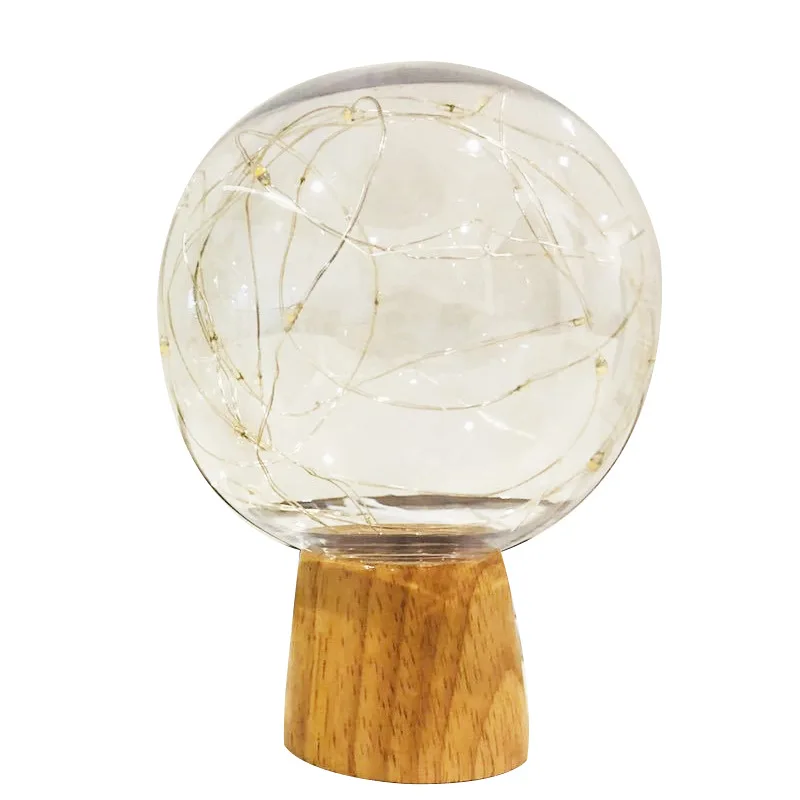 참신 낭만적 인 밤 빛 별이 빛나는 하늘 빛 소녀 생일 선물 USB 전원 침대 옆 테이블 램프 침실 장식 주변 조명