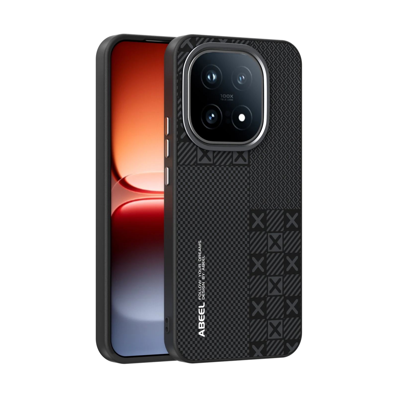 

For VIVO iQOO 15 Magsafe Case Protective Super Carbon Fiber Pattern Mobile Phone Back Cover