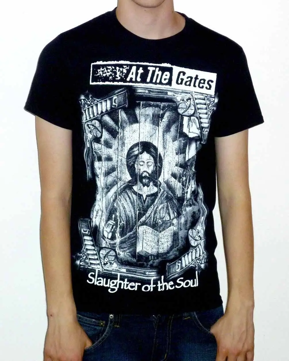 

At The Gates "Slaughter Of The Soul" Vintage Style T-shirt - NEW OFFICIAL