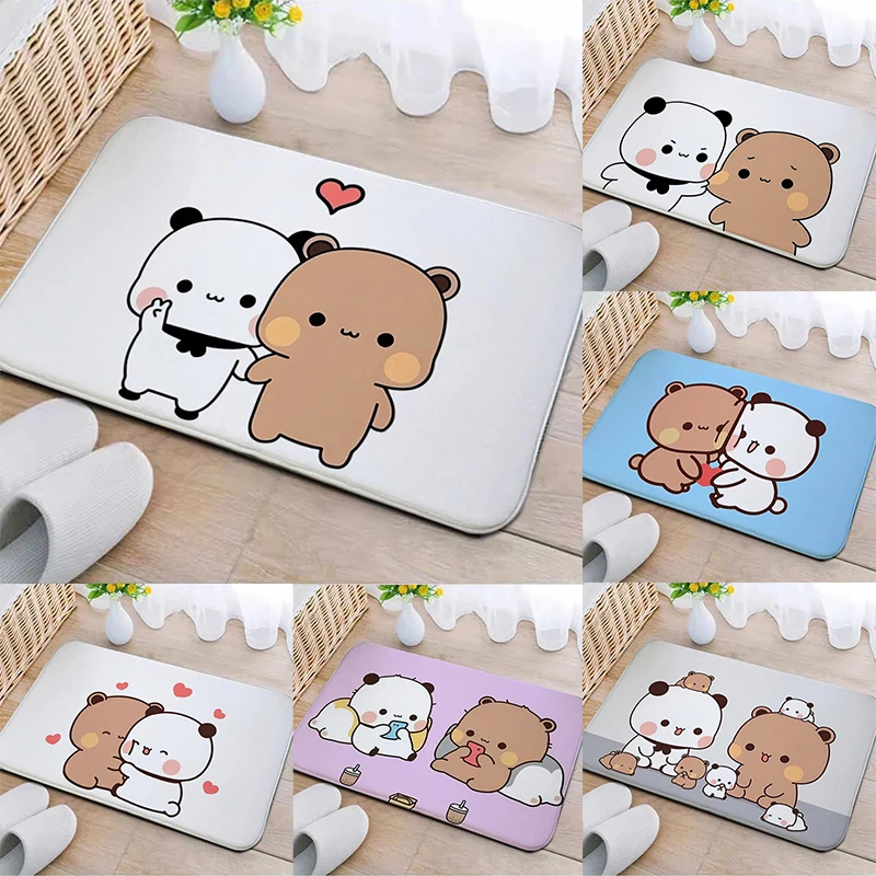 부부 및 두두 주방 카펫 입구 매트, 복도 거실 도어 매트, 입구 문짝 매트 장식, 미적 욕실 침실 러그