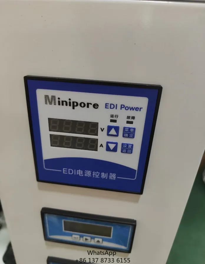 Full Automatic Ultrapure Water Equipment, Two-Stage RO EDI System, Customizable 50-300L/H