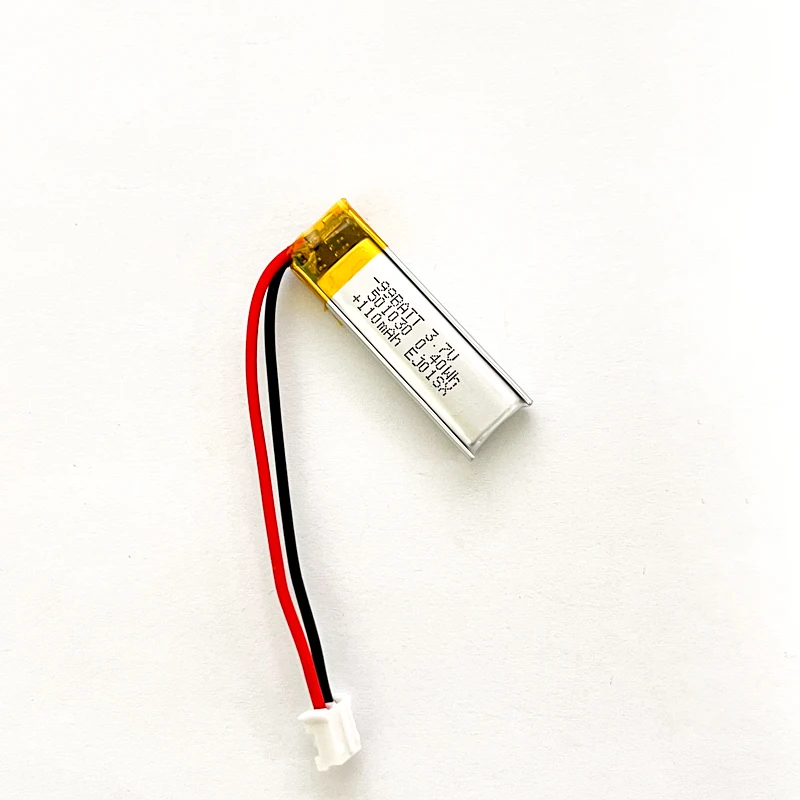 Bateria 501030 110mAh 3.7V Litowo-polimerowa Akumulatorowa Bateria 601030 501230 do Bezprzewodowego Zestawu Słuchawkowego Bluetooth Tws Pióro Indukcyjne — zdjęcie produktu 4
