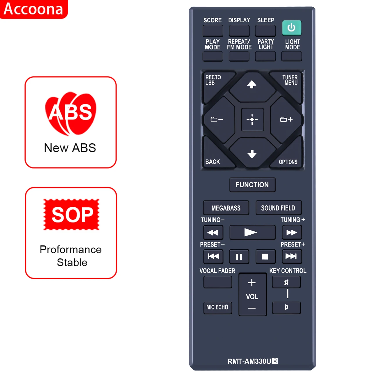 NEW RMT-AM330U For Sony Hi-Fi Home Audio System Remote Control SHAKE-X10 MHC-V71 MHC-V50 MHC-V11 MHC-M20 MHC-V21 MHC-V77W