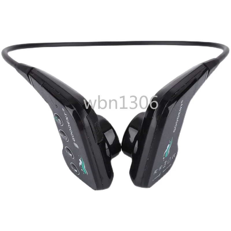 Bone conduction bluetooth headset swimming head-mounted waterproof non-in-ear dedicated wireless