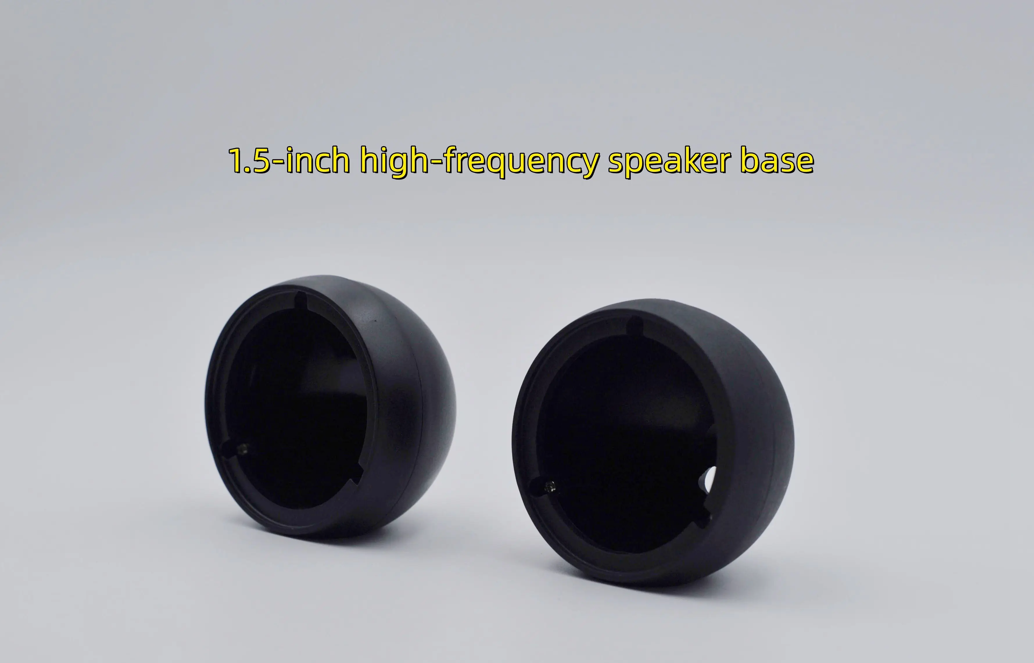 2PCS/1.5/2 Inch Speaker Base Car Horn Modified Two-way Bracket Treble Auto Tweeter Box Bracket Shell Gasket