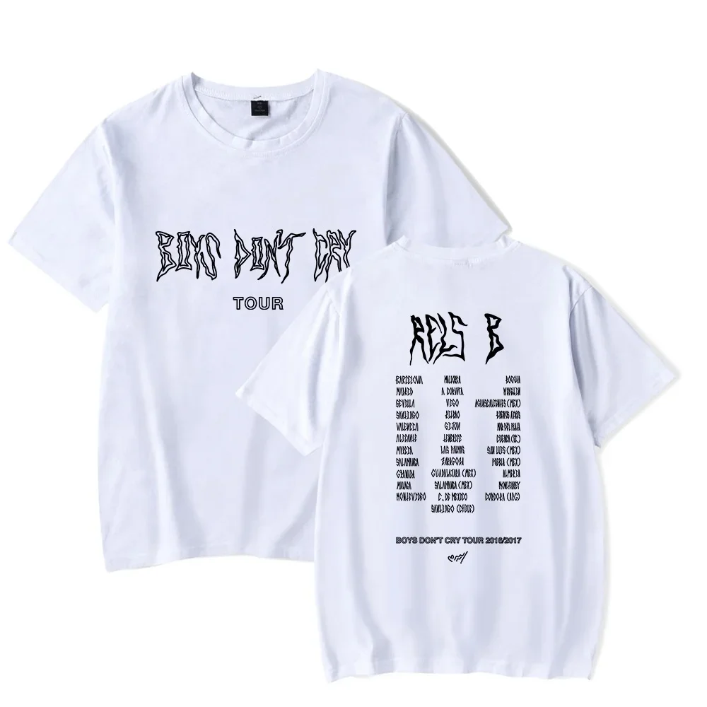 Rels B Merch Boys Don't Cry Tour T-Shirt Unisex Trend Casual Kurzarm Top