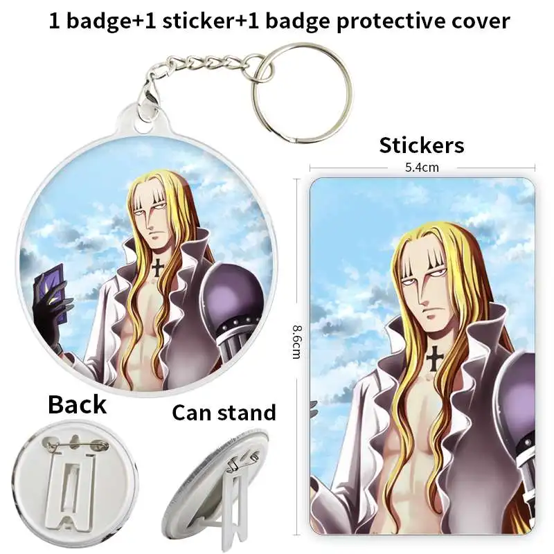 Albahaca Hawkins juego de personajes de Anime, botón suave, insignia, broche, ancla, periféricos, Pin, joyería de hojalata, periferalfashion