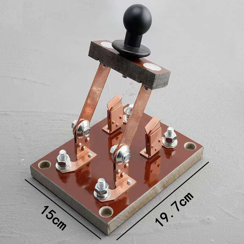 Marine single-wire open gate knife switch battery Marine gate knife