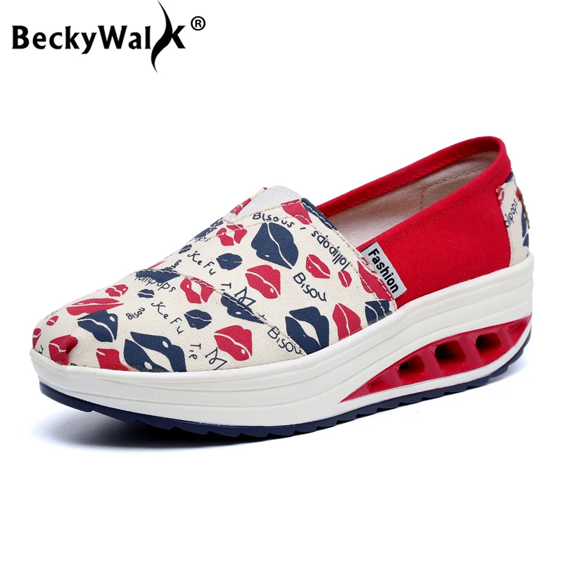 

Лидер продаж, обувь для фитнеса, женские качели на танкетке, платформа, Zapatos Mujer, парусиновые кроссовки, женские дышащие женские кроссовки WSH3301