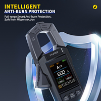 FNIRSI DMC-100 DC AC Current Clamp Meter 10000 Counts 600A Amperimetric USB Charger Clamp Tester NCV Electrician Tools
