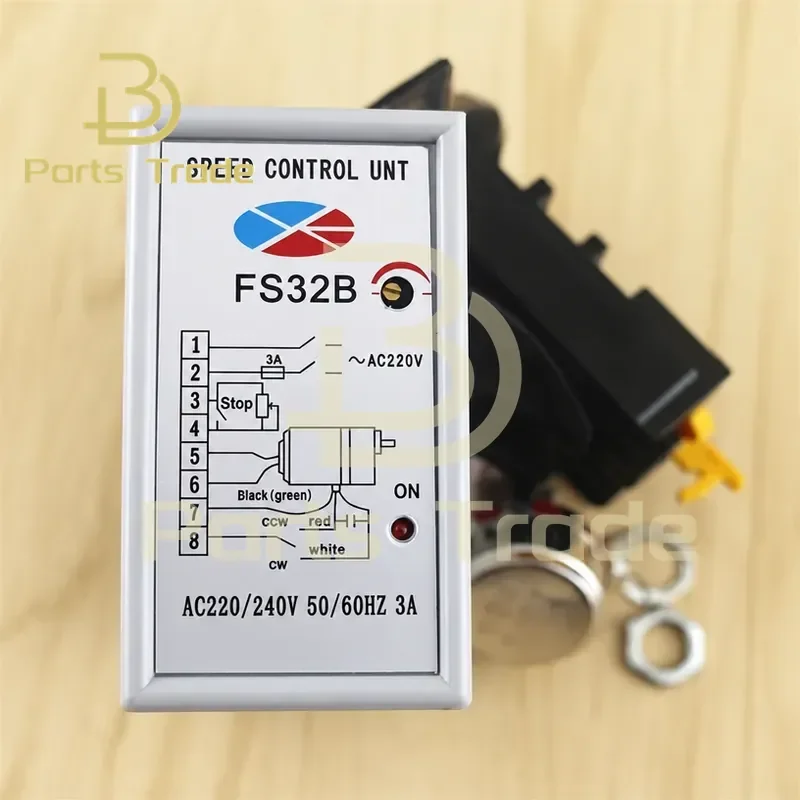 for Motor Governor 220V AC SS-32 FS32B Single-phase Motor Controller Separate Switch Speed Regulation
