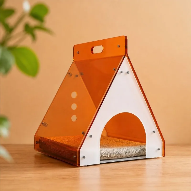 Acrylic cat litter collection, multiple styles to choose from