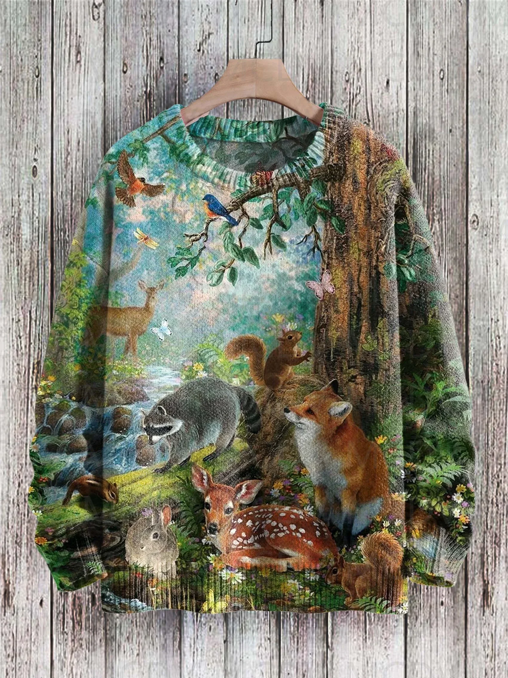 Pull en tricot décontracté pour hommes et femmes, motif artistique Selfie, vaches drôles mignonnes