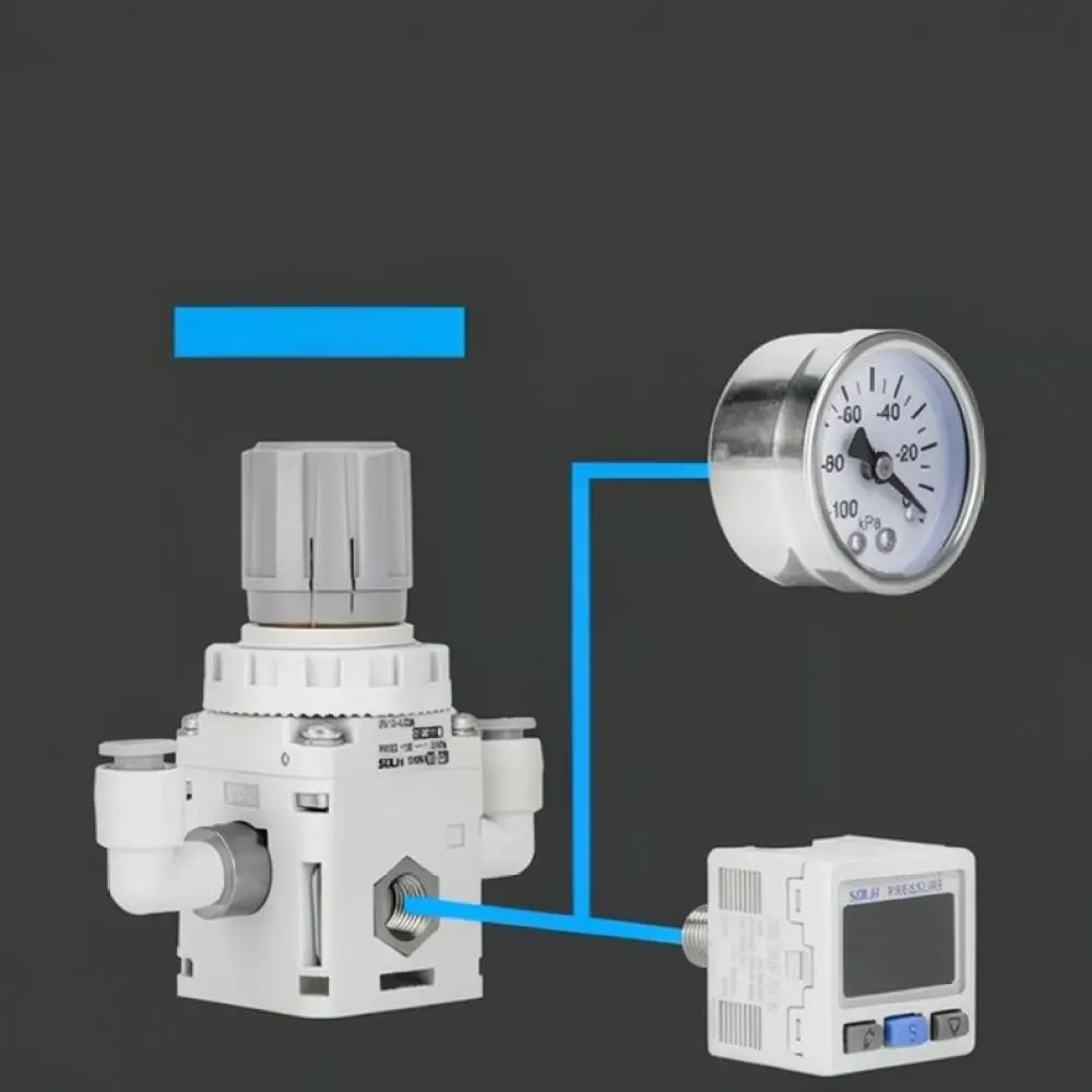 IRV10 IRV20 Series Precision Vacuum Regulator Negative Pressure Control Valve Industrial Pneumatic Gas System Component