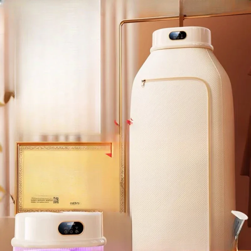 Household clothes dryers are intelligent, convenient, quick-drying, small folding clothes drying, disinfection