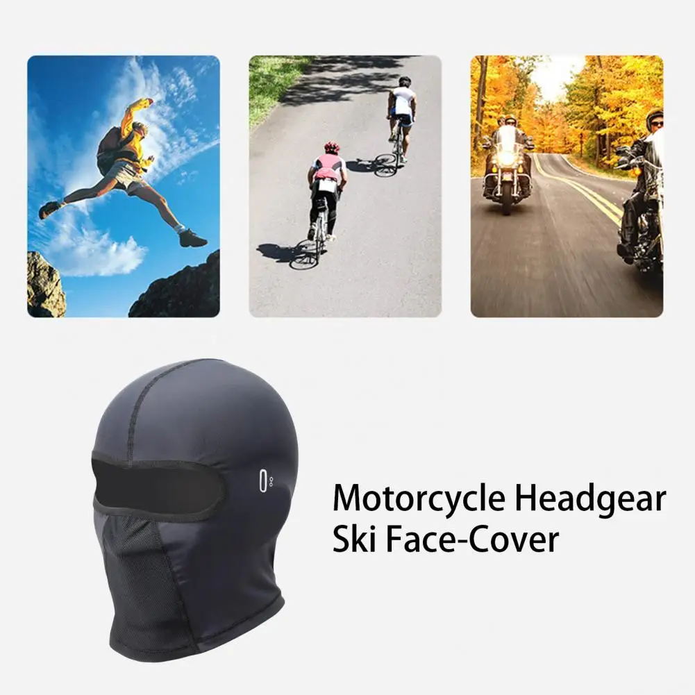 Fietsen Ice Sjaal Gezellige Volledige Dekking Een Stuk Molding Outdoor Sport Hoofddeksels Gezicht-Cover Fietsen Accessoires