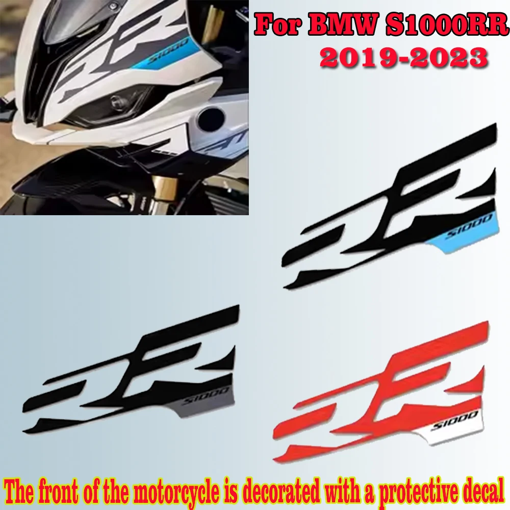 

S1000RR 2023 Motorcycle accessories Sticker Decal For BMW S1000RR 2019 2020 2021 2022 2023 Head sticker New RR drawing S 1000 RR