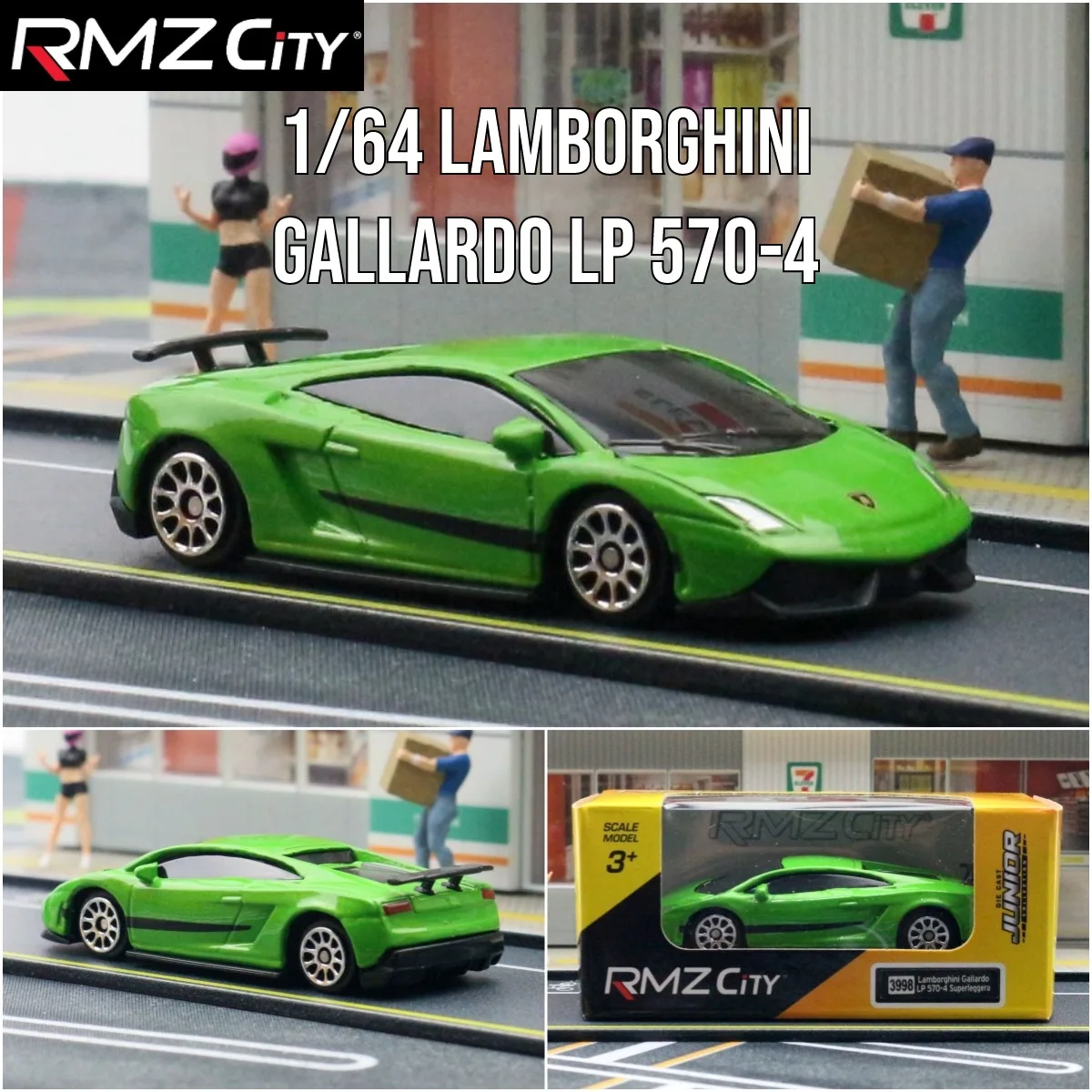 1:64 Lamborghini Murcielago Gallardo Chevrolet Replica Diecast Model Car Perfect Addition to Scale Mini Car Miniature Collection