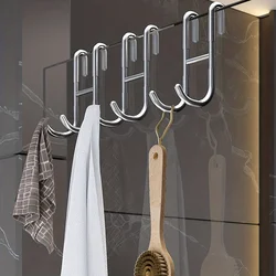 Shower Door Hooks Towel Hooks For Door Stainless Steel Hooks For Bathroom Over Door Hanging Hook Clothes Hook Home Utility Hook