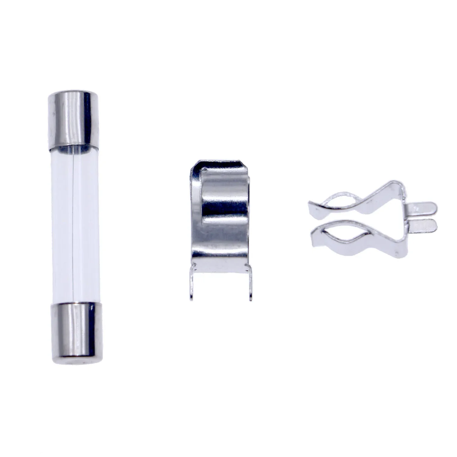 54pcs/Box 6x30mm Quick Blow Car Glass Tube Fast-Blow Fuses Assorted Kit Set 2.5A 3A 4A 5A 6A 8A 10A 15A 20AMP