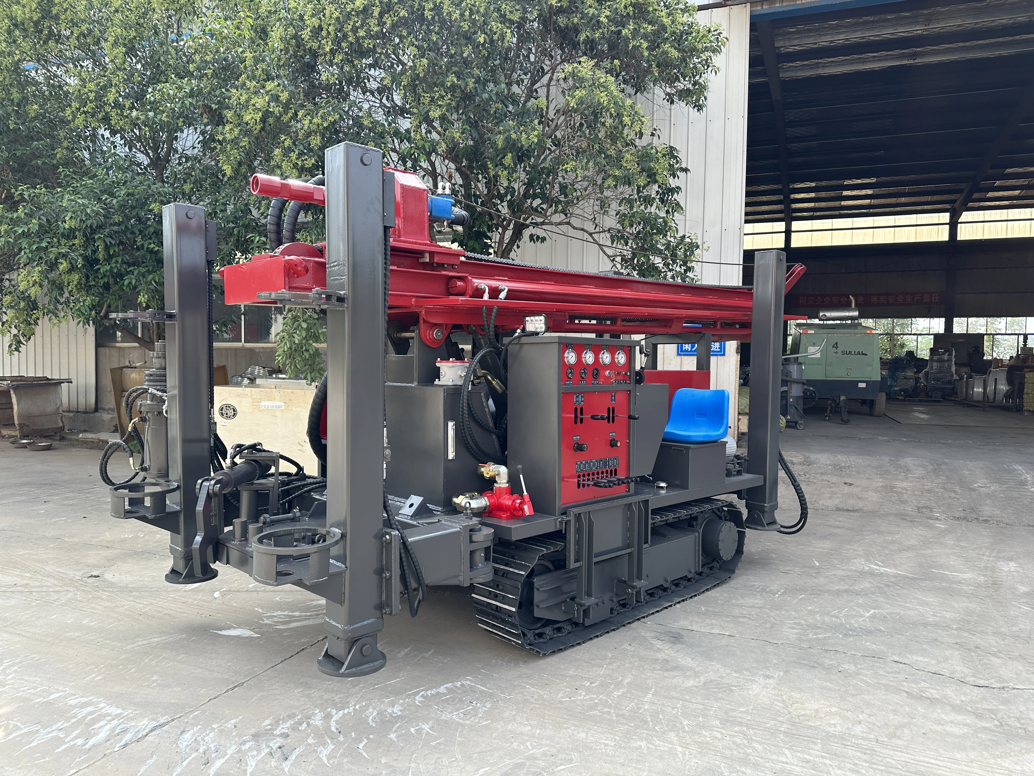 고성능 맞춤형 크롤러 장착 유압식 280m 수중 시추 장비