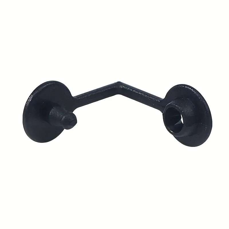 60pcs of Plastic Disposable Anti-Theft Buckles for Jumpsuits, Right Angle Two-Button Shoe Fasteners, Wrist Strap Hang Tags