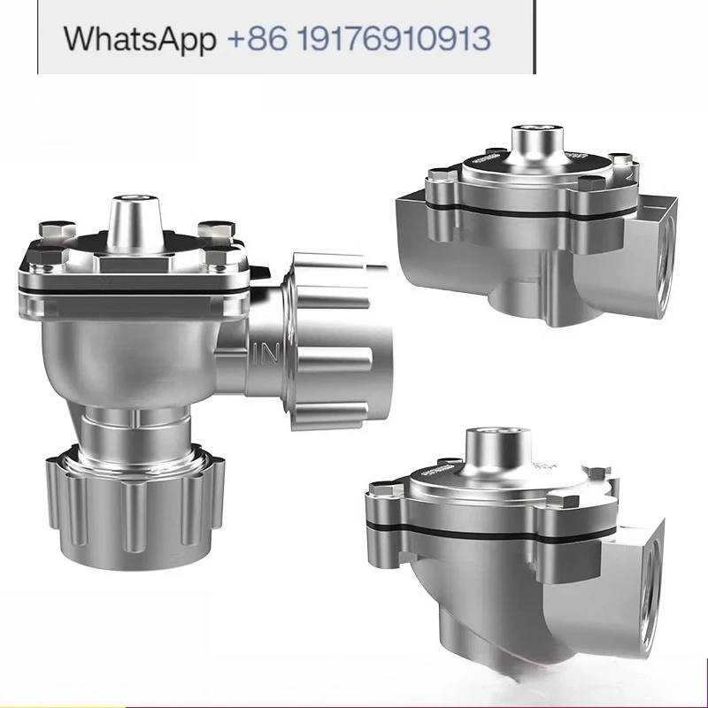 Pneumatic control pulse valve dust removal DMF-T-25Q through gas control valve pneumatic control DMF-ZQ-25J right angle