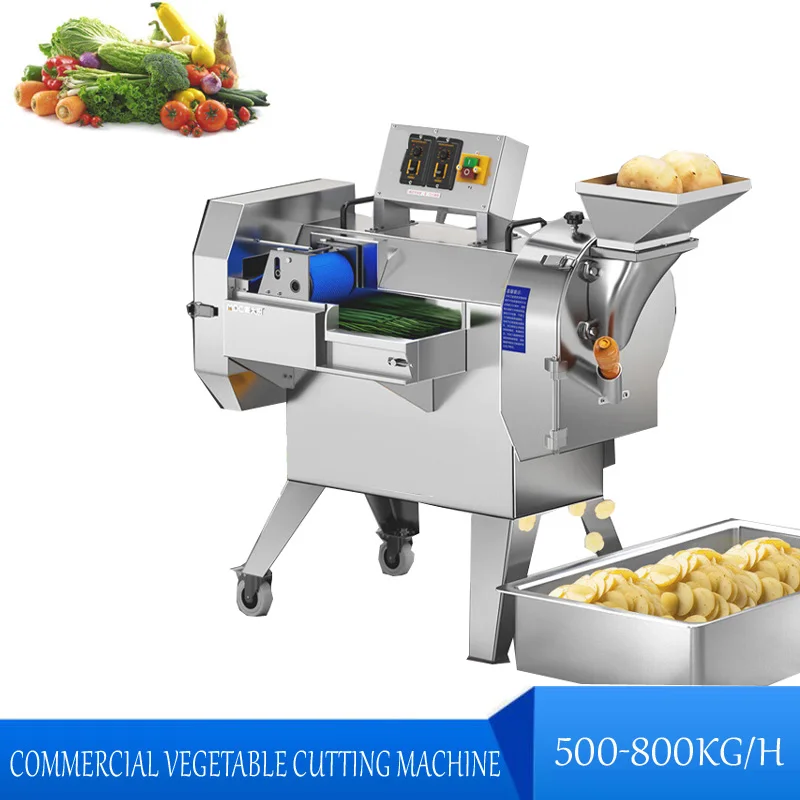 Onion Dicing Vegetable Fruit Tomato Photo Cucumber Carrot Kitchen Electric Vegetable cutter Machine for restaurant