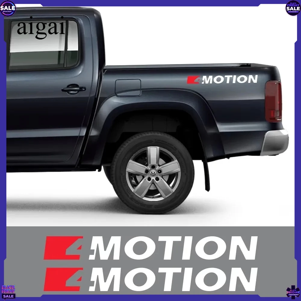 Pickup Sticker for Volkswagen VW Amarok V6 4Motion Tdi Car 4X4 Off Road Decor Decal Truck Vinyl Cover Auto Tuning Accessories