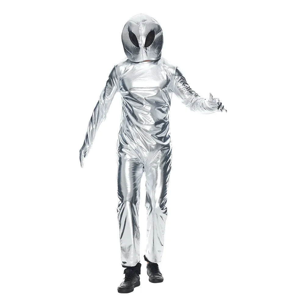 New Halloween Alien Roaming Space Party Costume Funny UFO Astronaut Cosplay Performance Costume