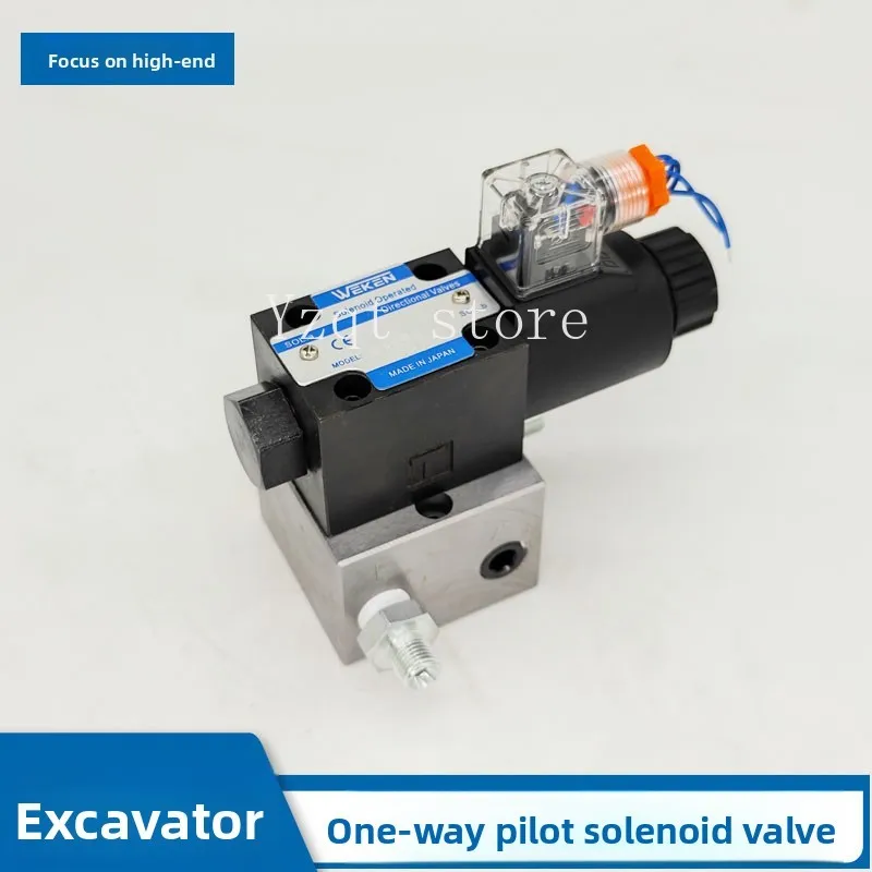 Excavator pilot solenoid valve, two-way electronically controlled pilot , breaker , excavator wood grabber