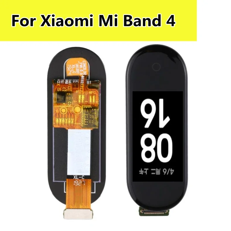 AMOLED For Xiaomi Mi Band 4 LCD Display Touch Screen Digitizer Assembly For Xiaomi Band 4 Band4 NFC LCD Smart Bracelet LCD