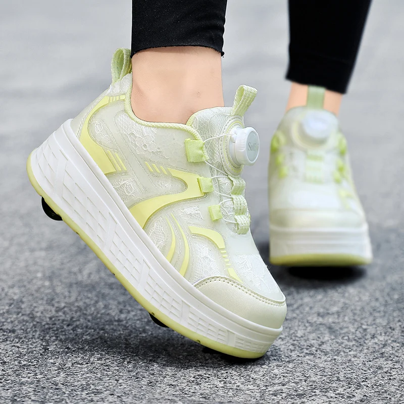 2025 Autumn New Product Roller Skating Shoes for Children's Outdoor Fitness Roller Skating Shoes Fashion Sports Shoes