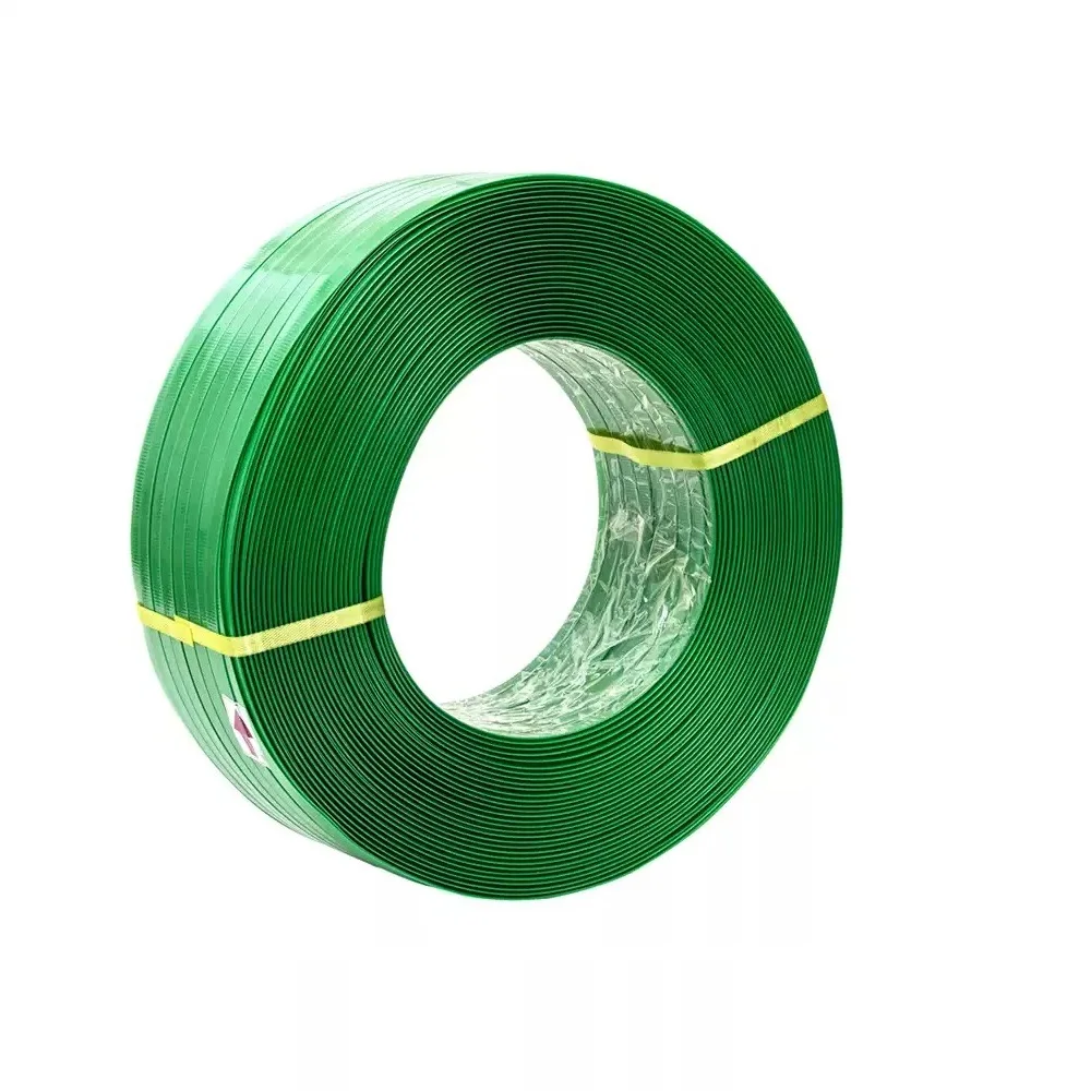 

2025Handmade Plastic Strapping Tape 1608 PET Plastic Steel Strapping Tape Tensile Strength 500N 1200 Meters Transparent