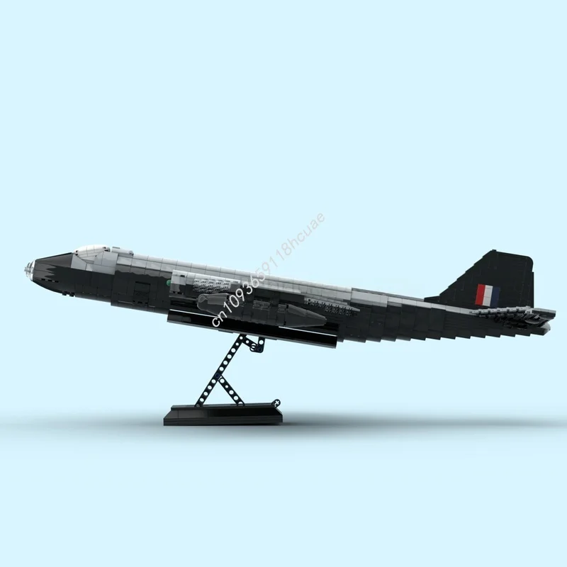 

2022 шт. MOC RAF Canberra B.2, строительные блоки, образовательная идея для подростков, детская рождественская игрушка, подарок, конструкция пластика