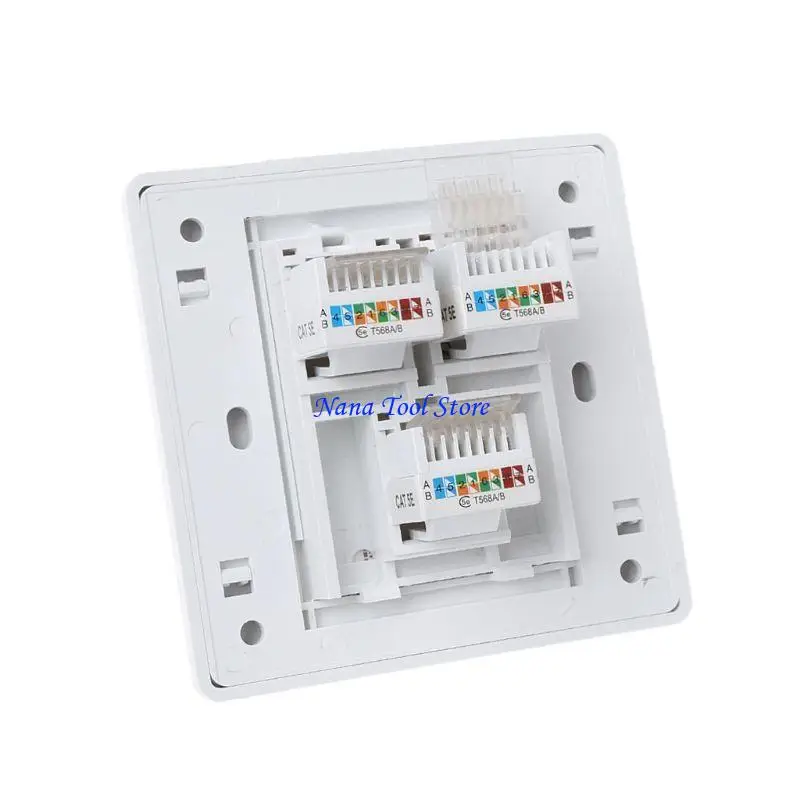 31GJ CAT5E Module RJ45 Cable Outlet Wall (Without Retail Package)