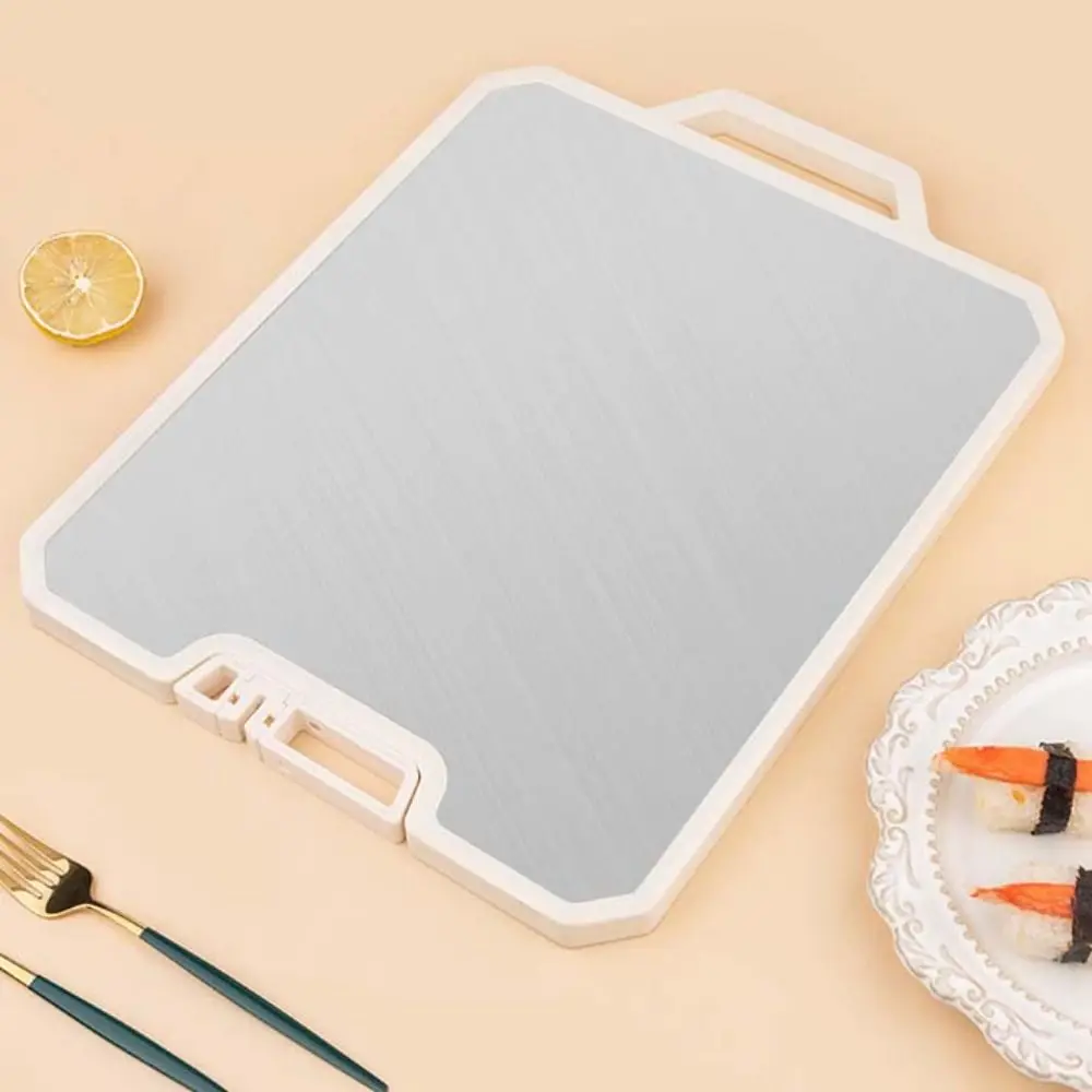 Thickened Double-sided Cutting Board Grinding Zone Design Antibacterial Chopping Board Nordic Style Non Slip Chopping Block Meat