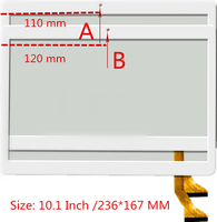 10.1 inch For Teclast TPad 98 core M1E8 / FinePower A2 /Teclast tPad X10 M1D5 M1D4 M1D3 Tablet Touch Screen Panle 237*167 MM