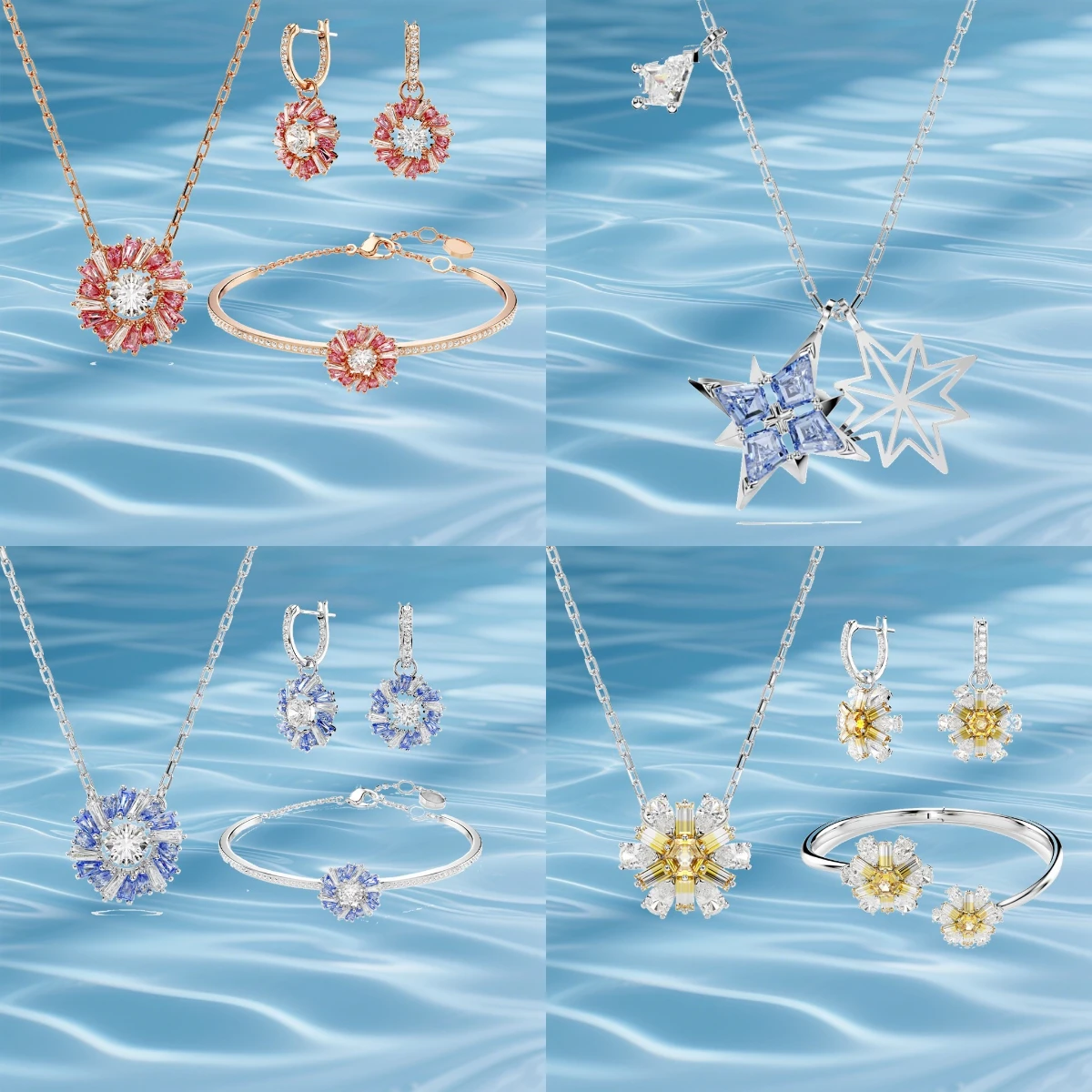 2026 New Arrival Fine Craftsmanship Mixed-Cut Set for Women,Quiet Luxury Jewelry