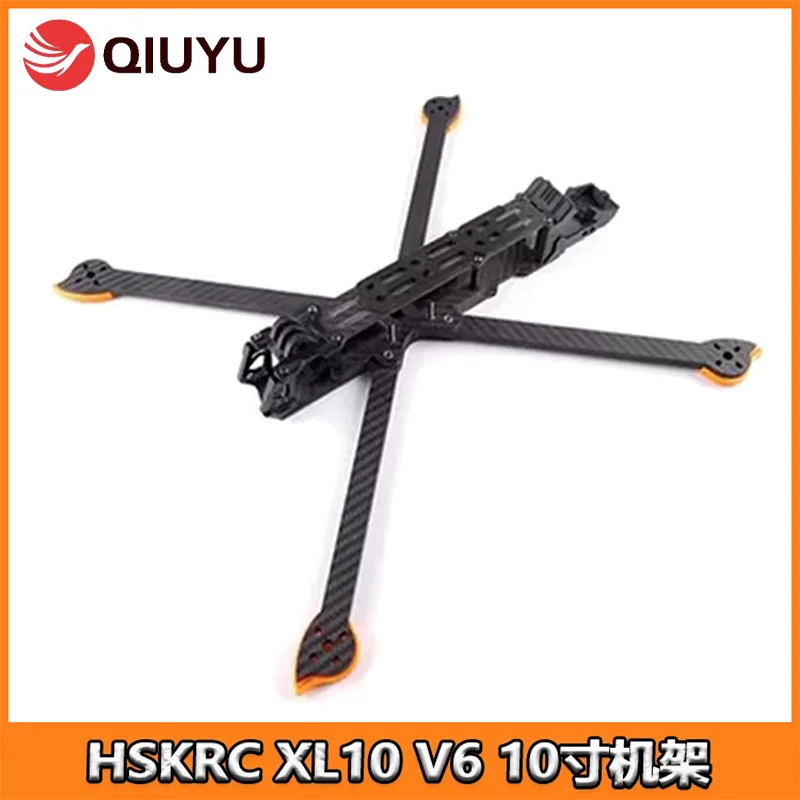 

Xl10 V6 10 Inch Carbon Fiber Long-Range Frame Fpv Model Aircraft Vista Digital Image Transmission